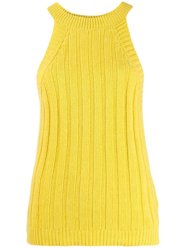 Jejia Cable Knit Top - Yellow