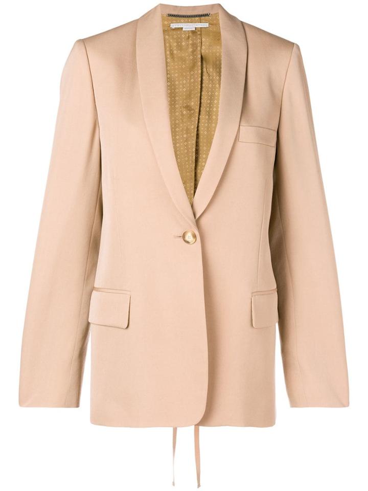 Stella Mccartney Classic Fitted Blazer - Nude & Neutrals