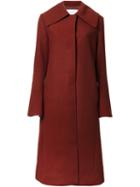 Irene Oversized Coat, Women's, Size: 36, Yellow/orange, Wool