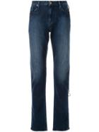 Emporio Armani Faded Detail Jeans - Blue