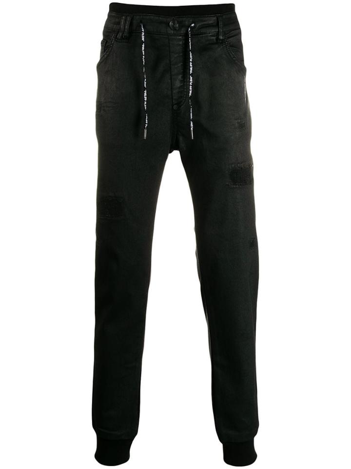 Philipp Plein Denim Joggers - Black