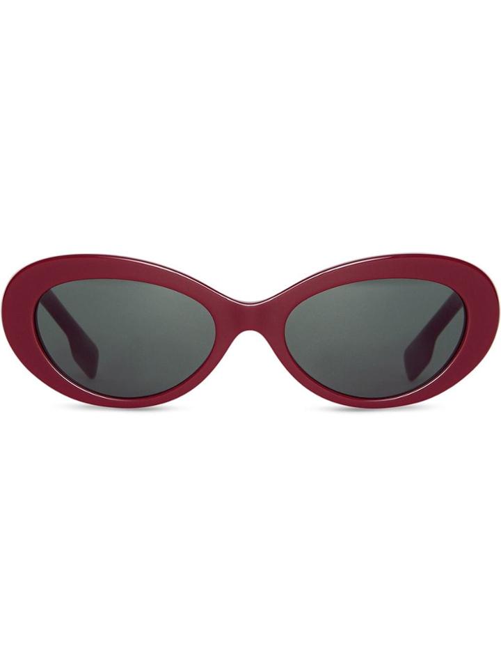 Burberry Eyewear Cat-eye Frame Sunglasses - Red