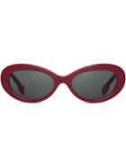 Burberry Eyewear Cat-eye Frame Sunglasses - Red