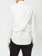 Aalto Draped Formal Shirt - White