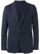 Officine Generale - Two Button Blazer - Men - Cotton/polyester - 48, Blue, Cotton/polyester