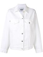Msgm Buttoned Jacket - White