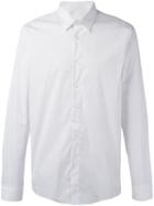 Jil Sander Classic Shirt, Men's, Size: 42, White, Cotton/polyamide/spandex/elastane