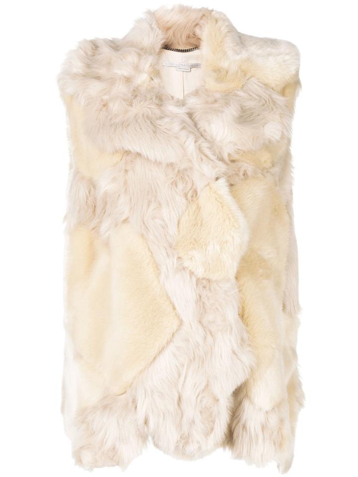 Stella Mccartney Faux-fur Vest - White