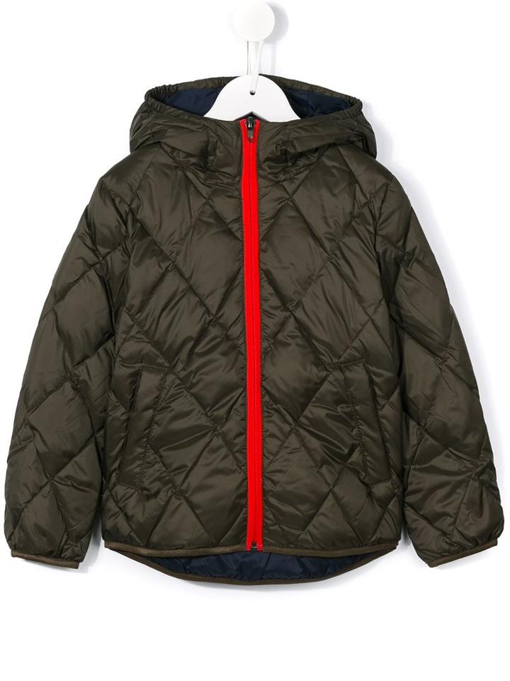 Bellerose Kids Hooded Padded Jacket, Boy's, Size: 10 Yrs, Green