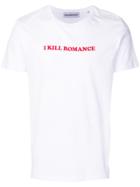 Nasaseasons I Kill Romance T-shirt - White