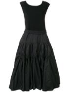 Moncler Taffeta Dress - Black