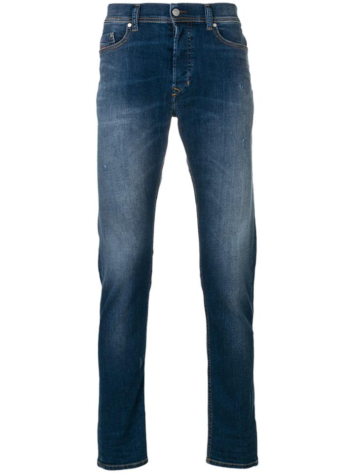 Diesel Tepphar Slim-fit Jeans - Blue