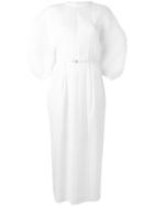 Jil Sander - 'carillon' Dress - Women - Cotton/polyester - 34, White, Cotton/polyester