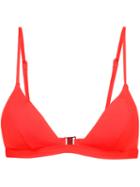 Onia - Danni Bikini Top - Women - Nylon/spandex/elastane - Xs, Red, Nylon/spandex/elastane