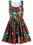 Dolce & Gabbana Floral Mini Dress - Red