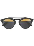 'so Real' Sunglasses - Unisex - Metal (other) - One Size, Black, Metal (other), Dior Eyewear