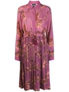 Just Cavalli Tiger Print Dress - Pink