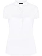 Emporio Armani Half Button Shirt - White
