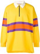 Palm Angels Colour Block Sweatshirt - Yellow