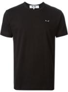 Comme Des Garcons Play Chest Embroidered Heart T-shirt