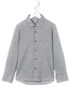 Il Gufo Micro Check Shirt, Boy's, Size: 6 Yrs, Grey