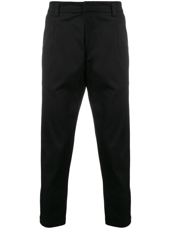 Low Brand X Houseofc Cropped Trousers - Black