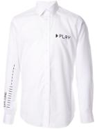 Ports V Play Print Shirt - White