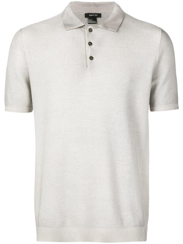 Avant Toi Polo Shirt - Grey