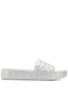 Ash Splash Slides - Grey