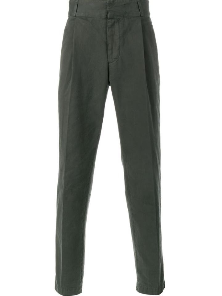 Dries Van Noten - 'priddy' Military Chino - Men - Cotton - 50, Green, Cotton