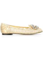 Dolce & Gabbana 'vally' Slippers - Yellow & Orange