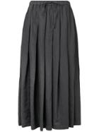 Aspesi Long Pleated Skirt - Grey