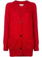 Isabel Marant Étoile Gram Cardigan, Women's, Size: 38, Red, Alpaca/wool/linen/flax/polyester