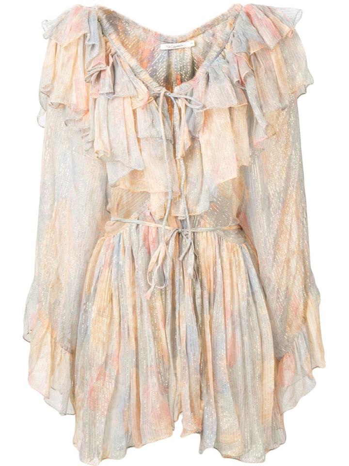Mes Demoiselles Pivoine Ruffled Top - Neutrals