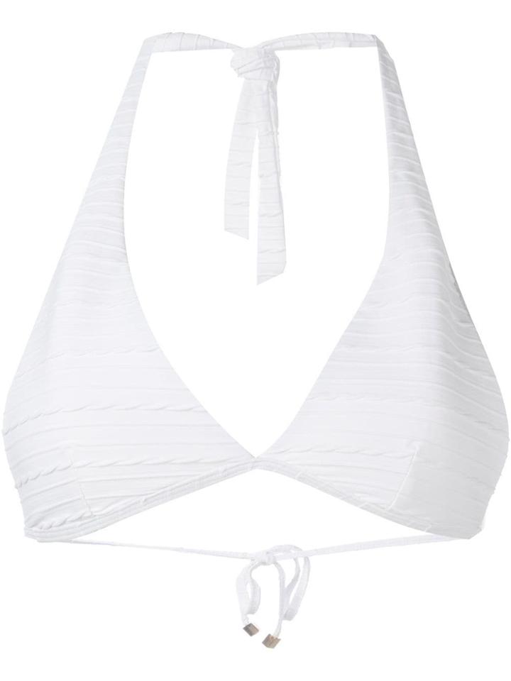 Heidi Klein Padded Bikini Top - White