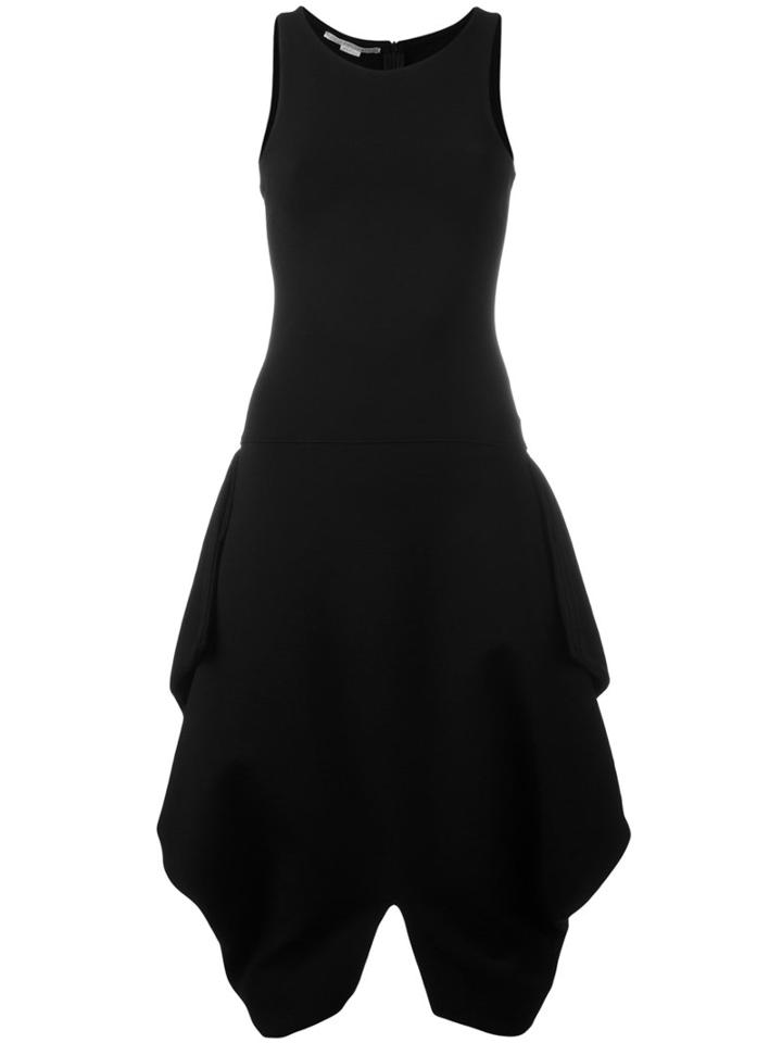 Stella Mccartney - Olwen Dress - Women - Polyester/viscose - 40, Women's, Black, Polyester/viscose