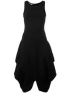 Stella Mccartney - Olwen Dress - Women - Polyester/viscose - 40, Women's, Black, Polyester/viscose