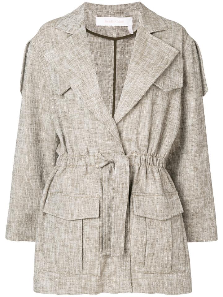 See By Chloé Tied Jacket - Nude & Neutrals