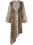 Christopher Kane Cheetah Bow Dress - Neutrals