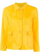 Aspesi Americana Cropped Jacket, Women's, Size: Xs, Yellow/orange, Polyamide/polyester