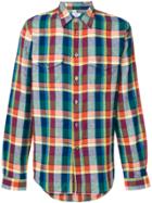 Ps By Paul Smith Check Patch Pocket Shirt - Multicolour