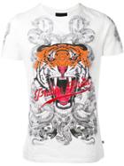 Philipp Plein - Philipp Tiger T-shirt - Men - Cotton - M, White, Cotton
