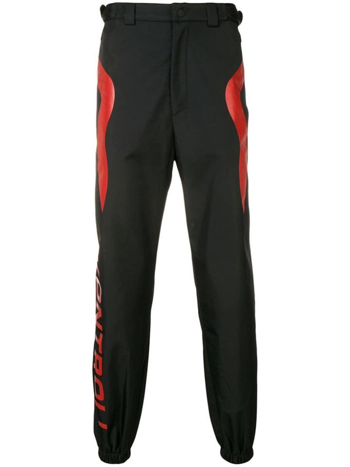 Kappa Kontroll Structured Tracksuit Trousers - Black