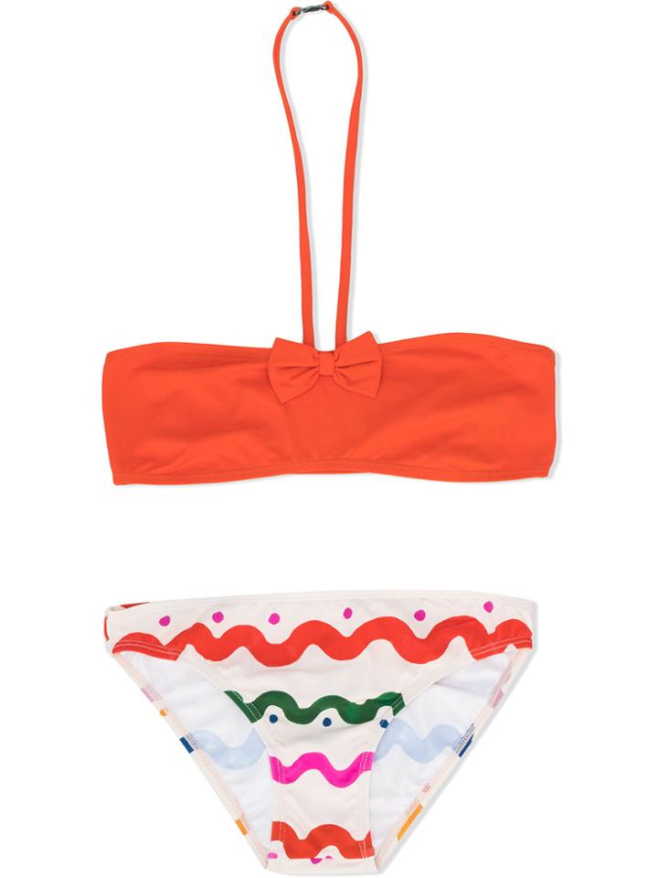 Stella Mccartney Kids Teen Imaan Two-piece Bikini - Yellow & Orange