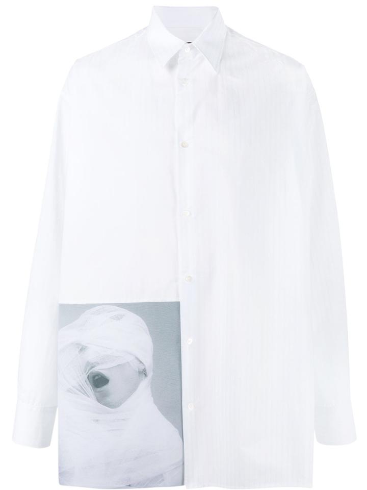 Raf Simons Raf Simons X Robert Mapplethorpe Oversized Shirt - White