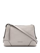 Michael Michael Kors Crosby Pebbled Messenger Bag - Grey