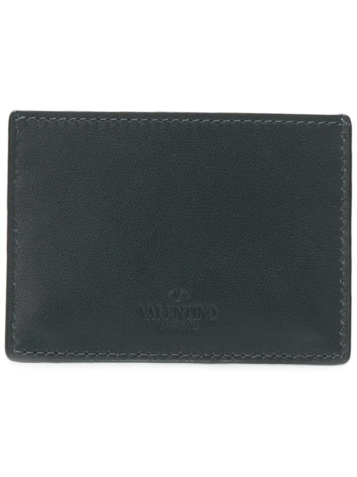 Valentino Studded Cardholder - Black