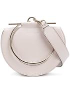 Salvatore Ferragamo Round-shaped Giancini Handle Bag - Neutrals