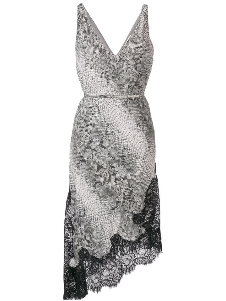 Gold Hawk Grey Python Dress