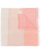 Fabiana Filippi Colour Block Scarf - Pink
